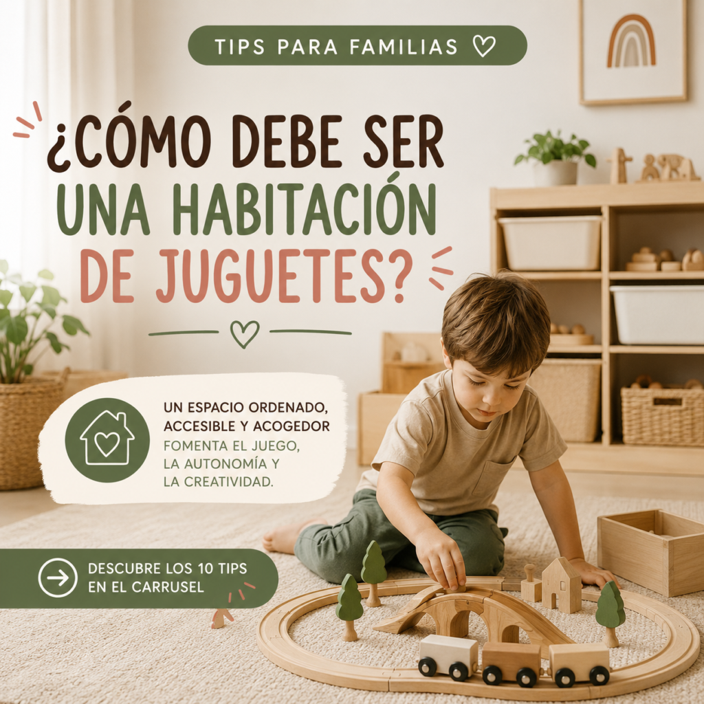 como crear una habitación de juguetes