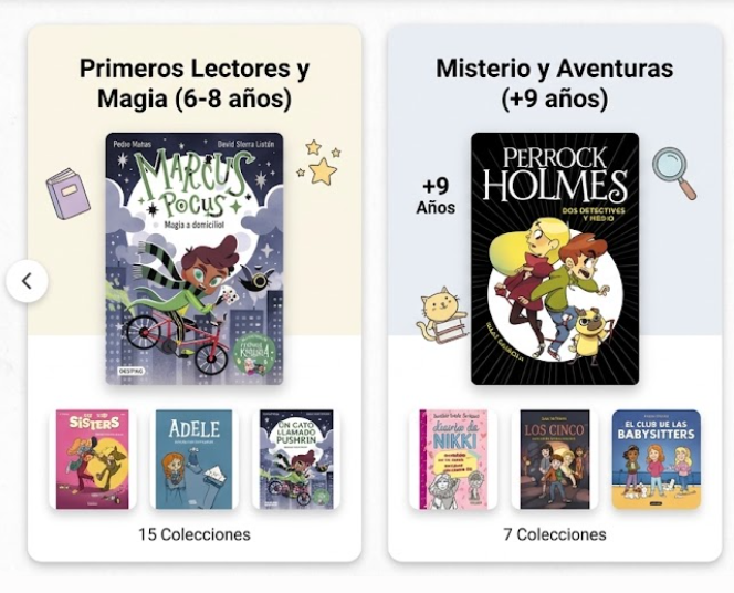 libros por edad